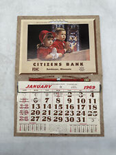 Citizens Bank / Systementry 1969 Calendar & Year Book & Pencil picture