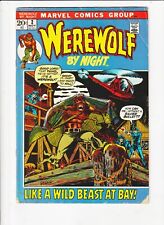 Werewolf By Night  2 1972 MARVEL MONSTER COMIC/The Hunter And The Hunted