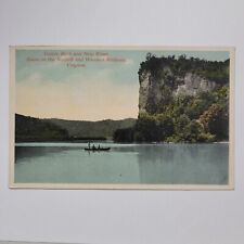 Castle Rock & New River Norfolk & Western Railway Antique Virginia Postcard picture