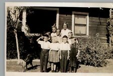 Antique 1941 First Day Of School Black & White Photography Photos picture