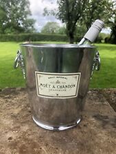 Vintage French MOET & CHANDON Champagne Ice Bucket Cooler Two Handles by ARGIT picture