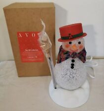 Avon Chilly Samantha Light Up Snow Woman Snowman Mint In Box Unused picture