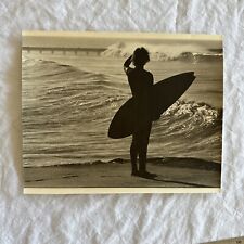 Surfer CA Beach ORIGINAL PHOTOGRAPH JOHN M. POST Anthro Graphics SIGNED Stamped picture