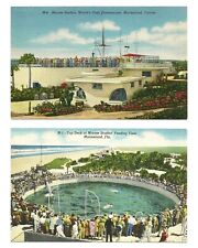 2 Marineland St Augustine FL Postcards c1940 Florida Marine Studios picture