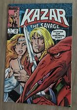 Marvel Comics: Kazar The Savage #30 1984 Wrap Around Cover.   C12 picture