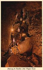 Postcard OR Oregon Caves Stairway to Paradise Lost 1962 Chrome Vintage PC J6827 picture