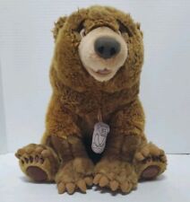 Disney Brother Bear Kenai Necklace Plush Stuffed Exclusive Store Embroidered Eye picture