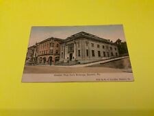 Steelton, Pa. ~ Steelton Trust Co.’s Buildings- 1908 Stamped Antique Postcard picture