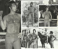 Original Vintage 1972 FROGS Horror 4 photos 8x10 SAM ELLIOTT shirtless AIP picture