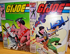 2--Vintage GI Joe  Comic Books Lot ~ Marvel ~1980's-90's picture