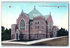 c1910's First Baptist Church Benton Harbor Michigan MI Unposted Antique Postcard picture