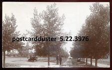 LETHBRIDGE Alberta 1909 Public Square. Real Photo Postcard picture