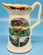 Vintage Grandfather Mountain North Carolina Souvenir Pitcher Made in the USA picture