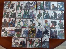 Batman Forever Lot Of (41) 1995 Fleer Metal Silver Flashers-NO DUPS-MINT+More  picture