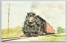 Postcard Nickel Plated Road's Locomotive Number 765 Fort Wayne picture