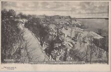 Winter Scene from Bluffs Natchez Mississippi Albertype Unposted Photo Postcard picture