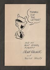 1950'S MORT WALKER ORIGINAL BEETLE BAILEY COMIC ART picture