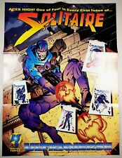 Solitaire Ultraverse Poster 1993 Original Promo 24x18 Malibu Comics Comic Book picture