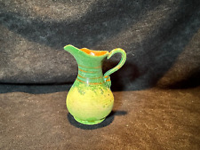 Vintage Handmade Southwestern Style Miniature Clay Pitcher - AS IS picture