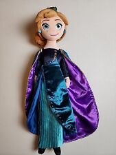 Disney Queen Anna Plush Doll Frozen 2 Medium 18'' Plush Doll Free Fast Shipping  picture