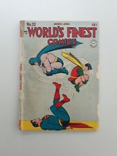 World's Finest Comics 33 DC 1948, Golden Age Superman, Batman  picture