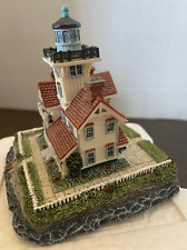 Harbour Lights miniature lighthouse Pt. Fermin California #528 1999 box and COA picture