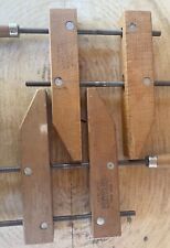 Clamps (Qty 2) Jorgensen No. 2 Vintage Screw Clamp 12” Wood picture