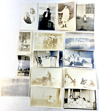 Antique Early 1900s Photographs & Photo Postcards - Lot of 15 picture
