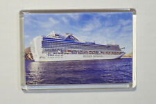REFRIGERATOR MAGNET – RUBY PRINCESS CRUISE SHIP LINE - 3.75”x 2.5” picture