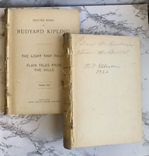 Classic Ephemera Vintage Editions Selected Works of Rudyard Kipling Volume 1 & 2 picture