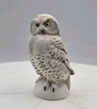 Vintage Goebel West Germany Porcelain Snowy Owl Figurine picture