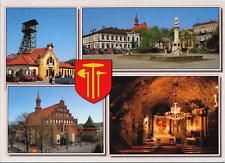 Poland Bochnia Kopalnia Soli, Rynek, Kaplica SW. Kingi... Vintage Postcard BS.28 picture