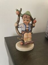 Vintage Goebel Hummel Figurine  W. Germany 142 3/0  Apple Tree Boy 4.25” picture