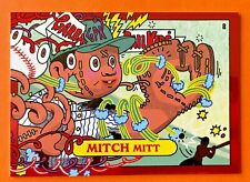2022 Topps x Ermsy Garbage Pail Kids RED FOIL Card Mitch Mitt CHASE Card #8 GPK picture
