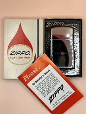 Vintage 1976 GE General Electric Slim Zippo Lighter NEW In Box picture
