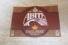 Abita Brewing Fall Fest Beer Label Abita Springs, LA picture