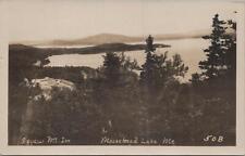 RPPC Postcard Squaw Mt Inn Moosehead Lake MN  picture
