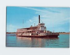 Postcard Mississippi River Ferry Boat USA picture