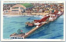Postcard - Atlantic City, Auditorium & Convention Hall, New Jersey, USA picture