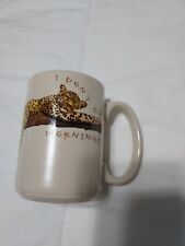 Animal Kingdom Leppard Coffee Mug Vintage picture
