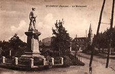 CPA 80 - ST-CHRIST (Somme) - Le Monument picture