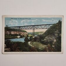 Vintage Postcard - High Bridge Over Kentucky River KY - Posted 1928 picture
