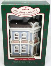 Vintage 1988 Hallmark Hall Bros Card Shop Collector's Series Ornament picture