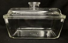 Vintage Pyrex Glassware For Westinghouse Loaf Pan / Fridge Dish w/ Lid picture