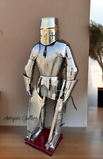 Medieval Wearable Armour Knight Templar Suit Of Armor Crusader Full Body Shield picture