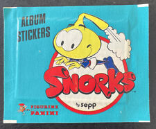 1985 SEPP Snorks Album Stickers Original 1985 SEPP Sandwich Figure Bag Bag picture
