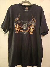 Vintage 90s 00s Harley Davidson Orlando Tshirt Mens XL Shirt W/ Flames picture