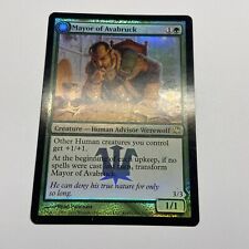MTG Mayor Of Avabruck - FOIL - Prerelease - Innistrad - Rare Green Card picture