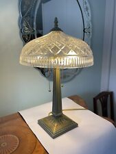 Waterford Beaumont Tiffany Style Lamp large working excellent rare picture