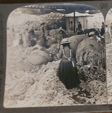 Indian Women Sorting Wool Arequipa Peru Photograph Underwood Stereoview Card picture